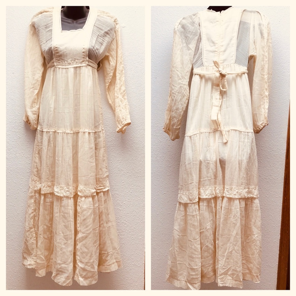 Roberta California Vintage Wedding Dress GORGEOUS